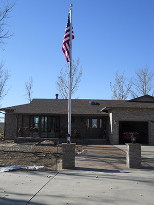 Custom Flag Company Aluminum Flagpole