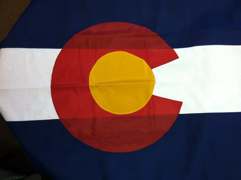 What does the Colorado Flag represent?