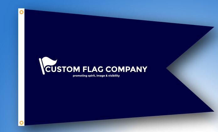 Custom Flag Compay Burgee Swallowtail flag