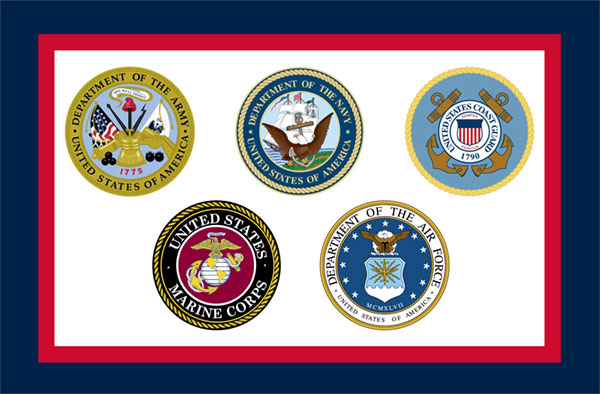 Custom Flag Company Armed Forces Flag