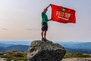 What is a single sided custom flag