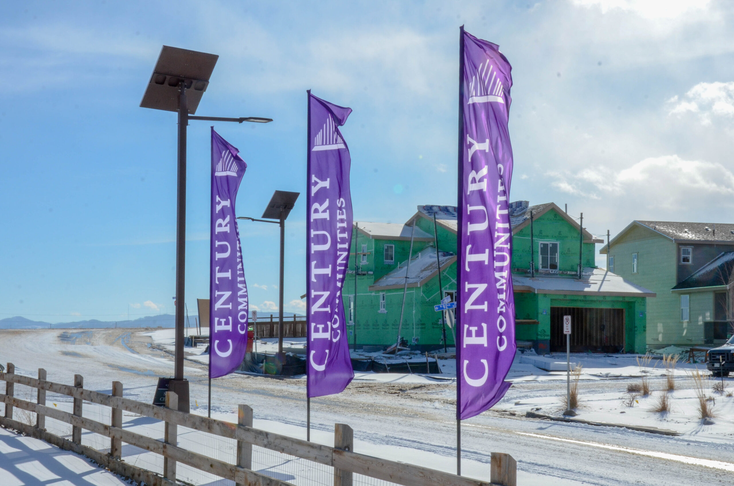 Custom Flag Company Century Communities Custom Feather Flags 2