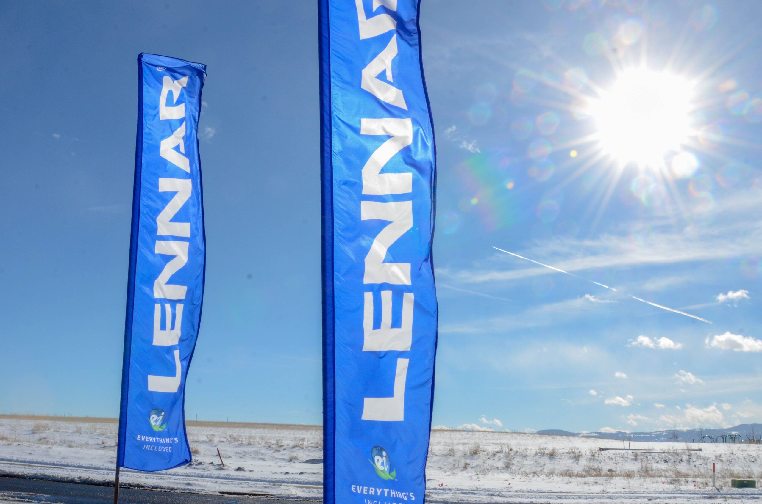 Custom Flag Company Lennar Custom Feather Flags 2