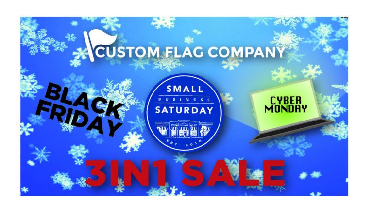 3-in-1 Sale: Black Friday, Small Business Saturday, and Cyber Monday