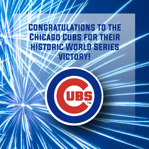 Congratulations Chicago Cubs