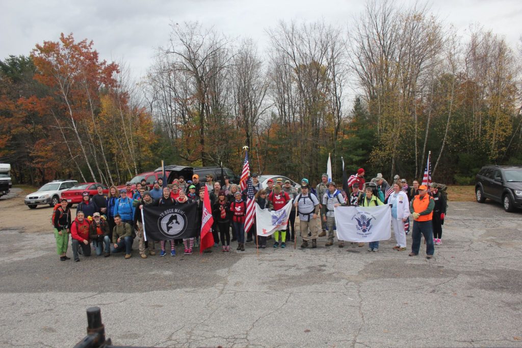 22 Ruck Maine custom flag