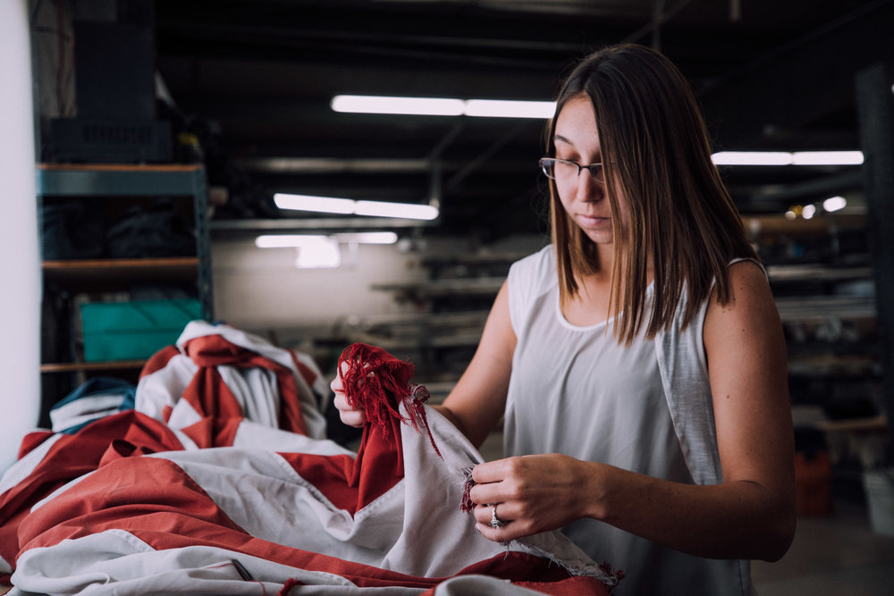 Custom Flag Company Routine Flagpole Service