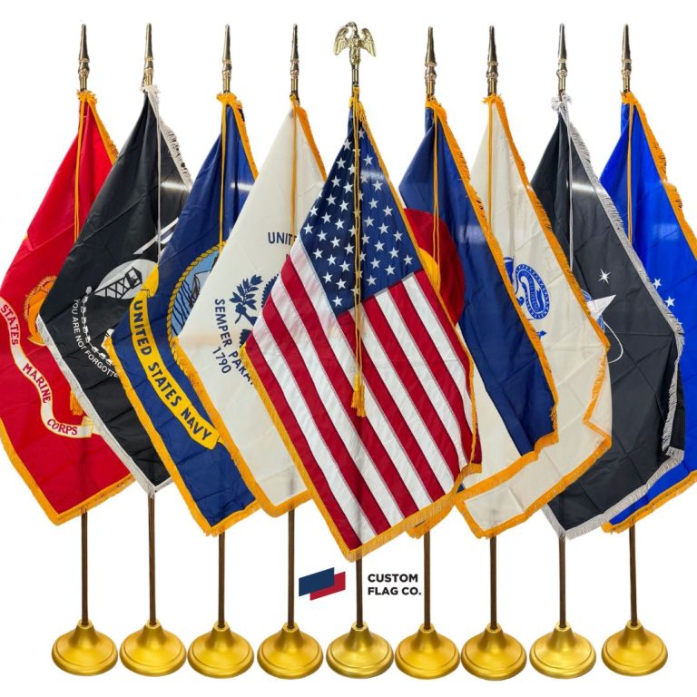 Elevate Your Space with Indoor Presentation Flag Sets