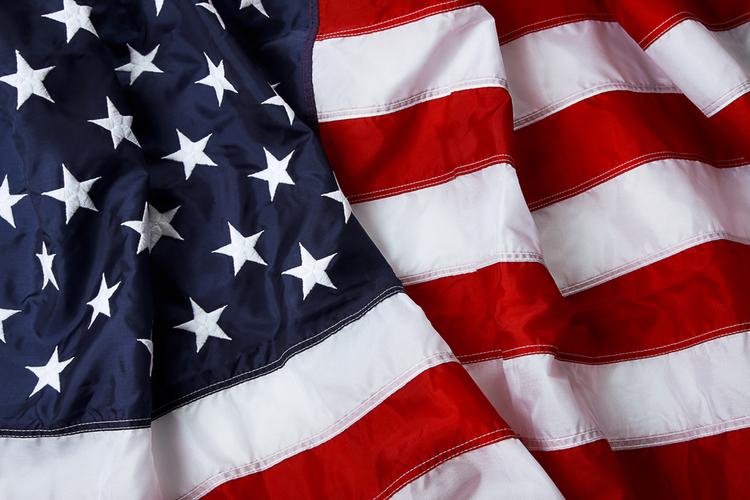 American Flag Nylon Material