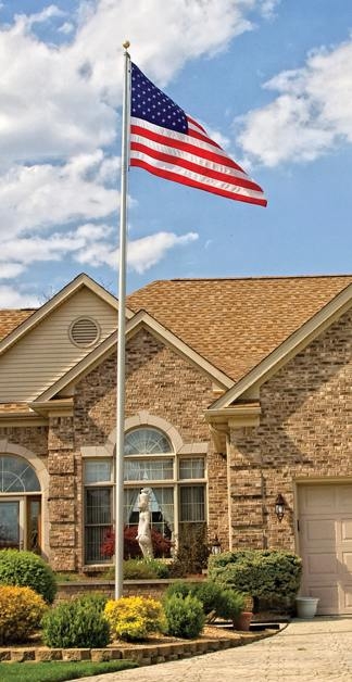 Height of a Flagpole : How to pick the right height