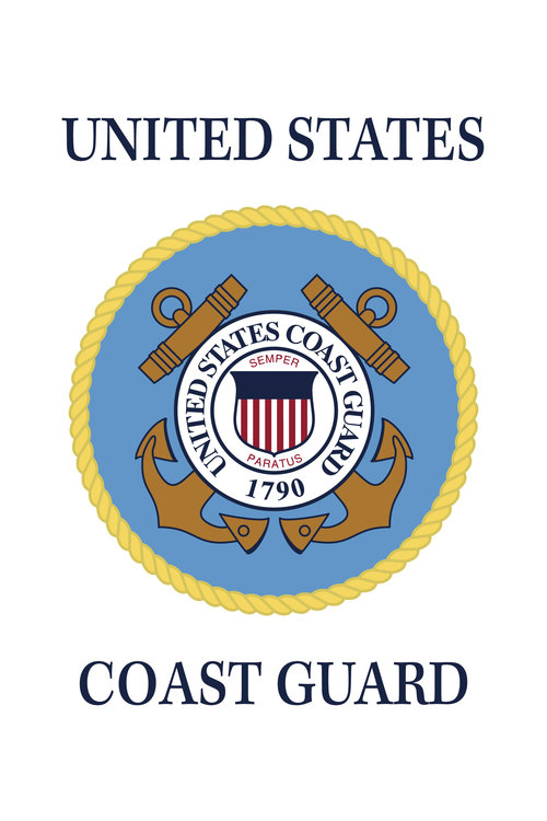 Custom Flag Company US Coast Guard Garden Flag