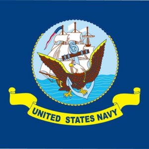 Custom Flag Company US Navy 3x5 Flag