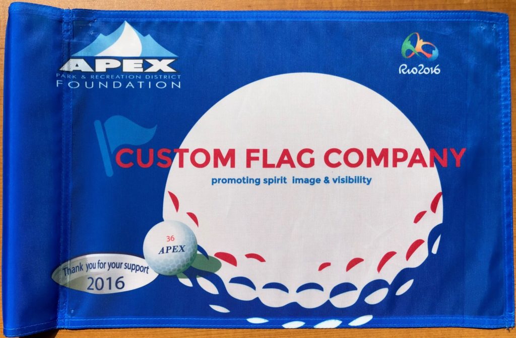 Custom Flag Company Golf Tournament Flag