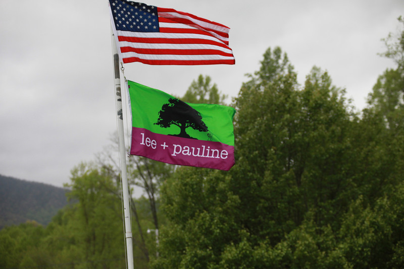 Custom Wedding Flags