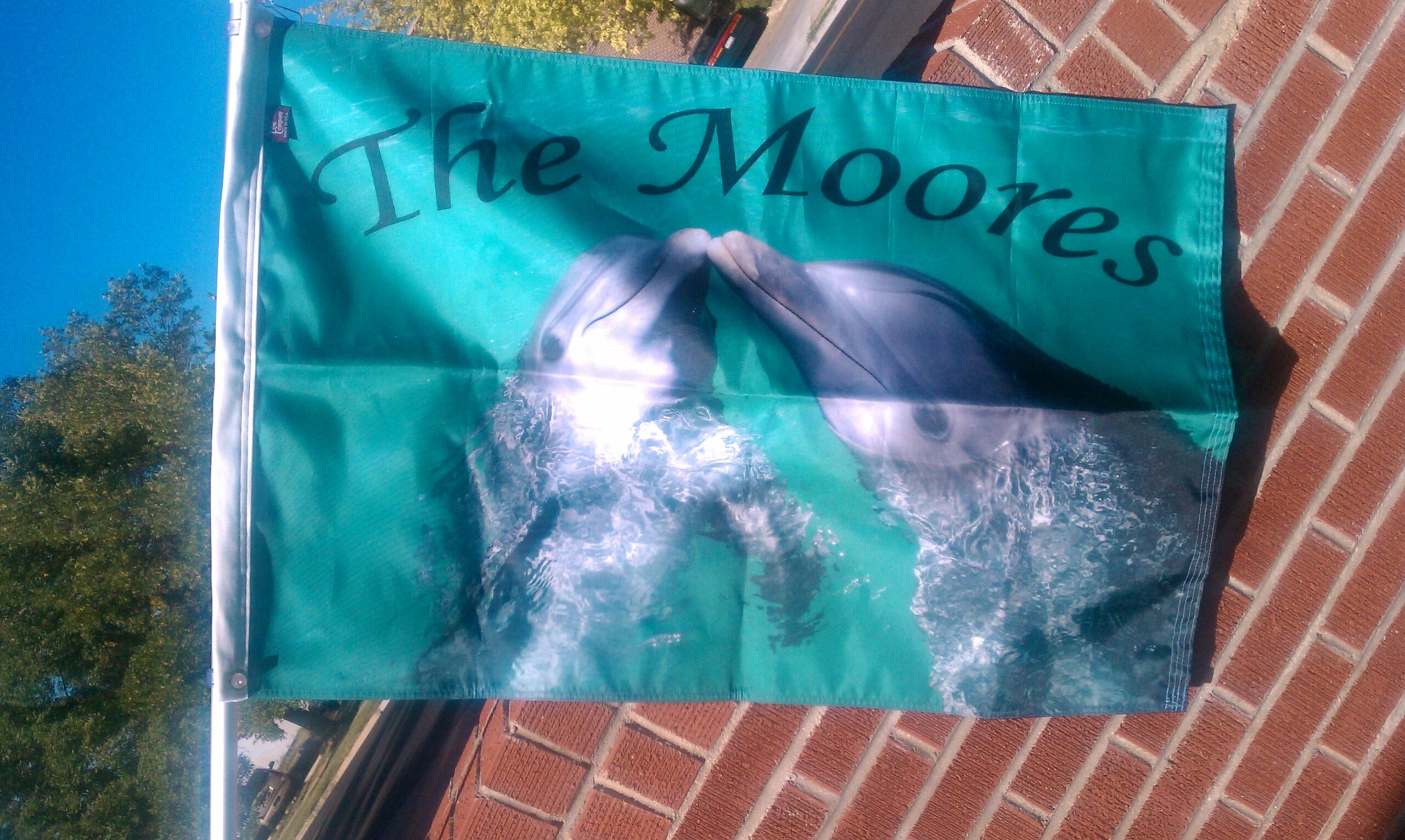 Custom Wedding Flags