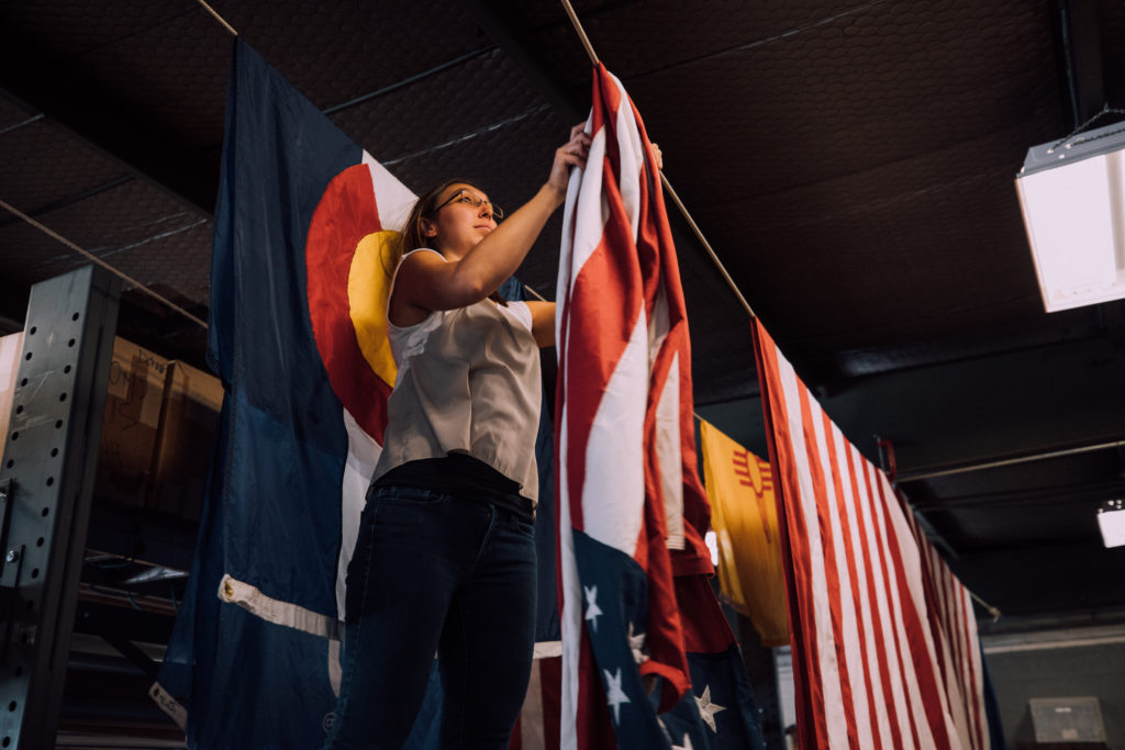 Cleaning Flags