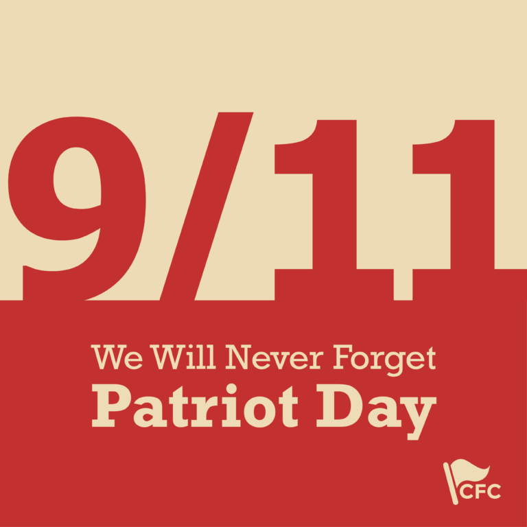 Patriot Day – We Will Never Forget