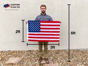 Flag Size 2ft by 3ft CFC