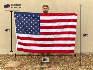 Flag SIze 4ft by 6ft CFC