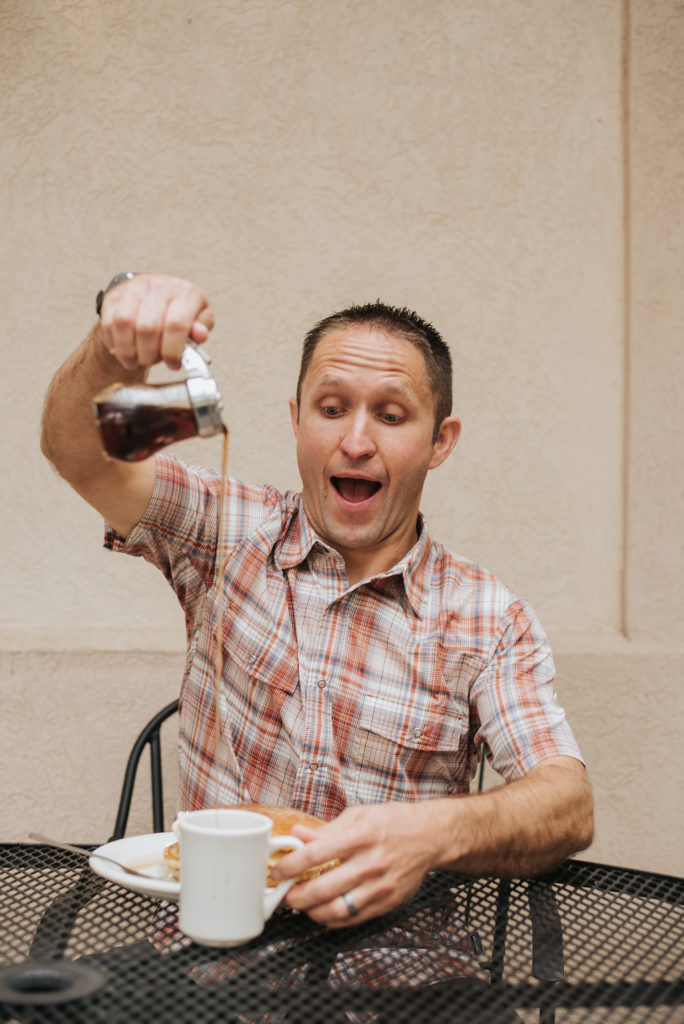 pancakes and syrup - national maple syrup day 2019
