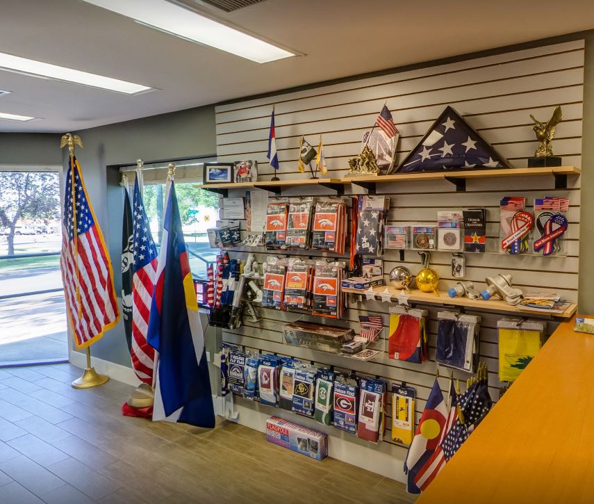 Custom Flag Company Retail Wall Flag Shopping Experience