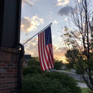 US Residential Flag Set - Never forget