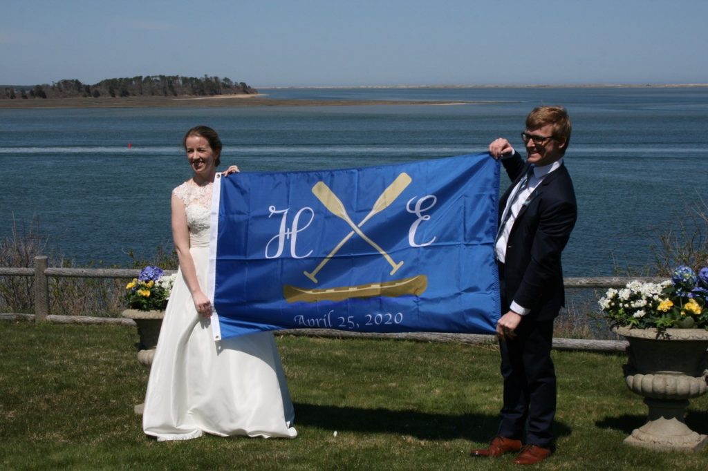 Quarantine wedding flag 2