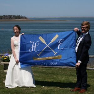 Quarantine wedding flag 2
