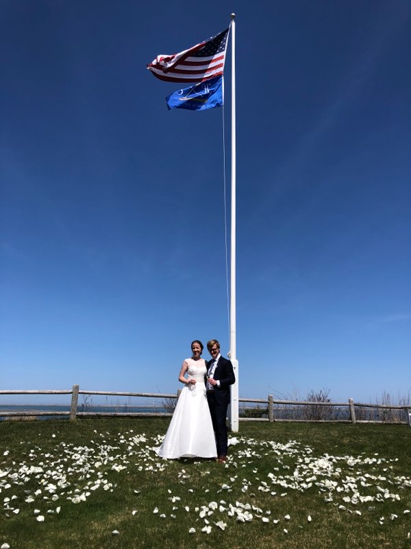 Quarantine wedding flag 1