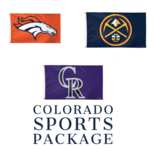 Colorado Sports Flag Package