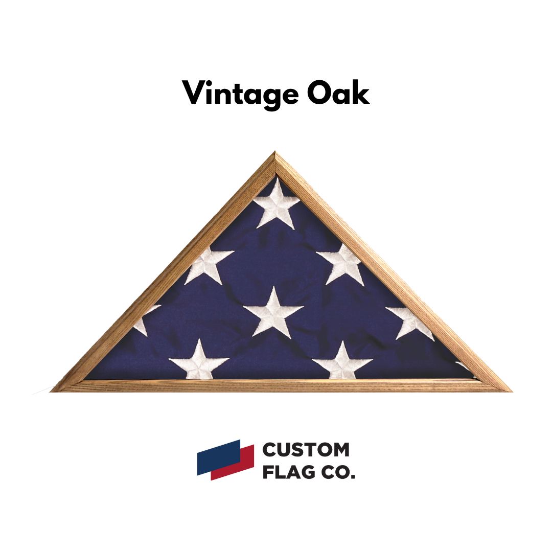 Casket Flag Memorial Case
