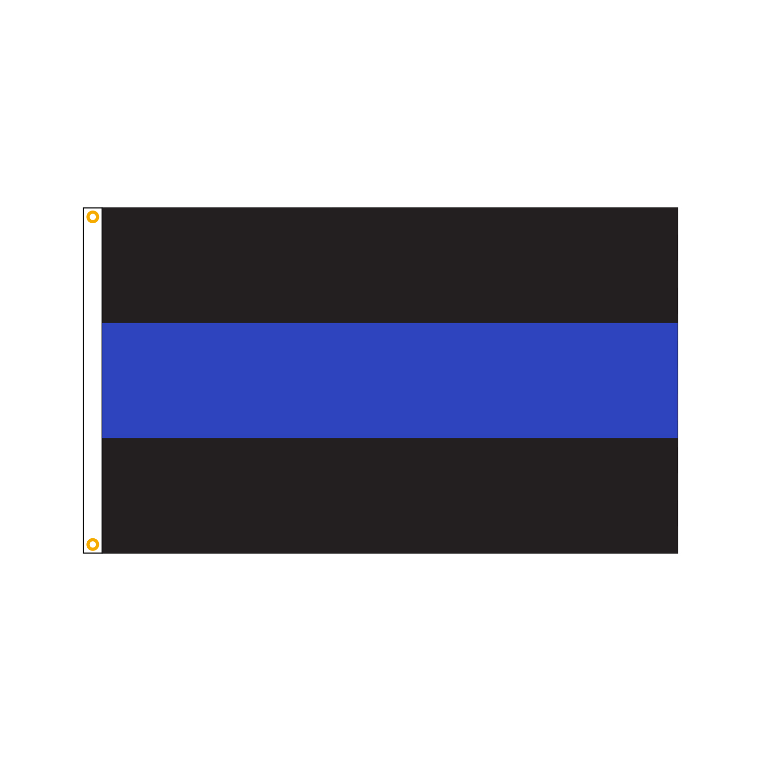 Thin Blue Line Flag