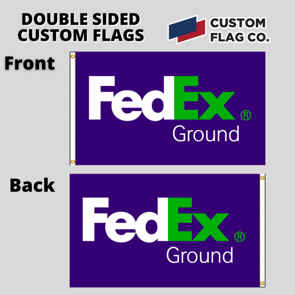 Block Out Polyester Custom Flag