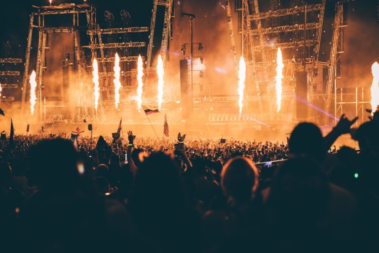 Concert Flags Are A Must Have At Summer Festivals