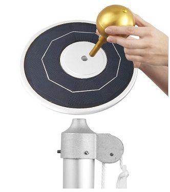 How to attach solar down light