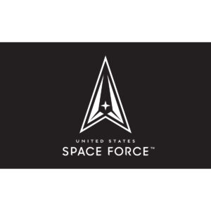 Black Space Force Flag