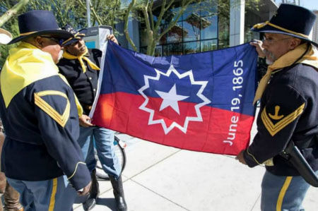 Junteenth Flag