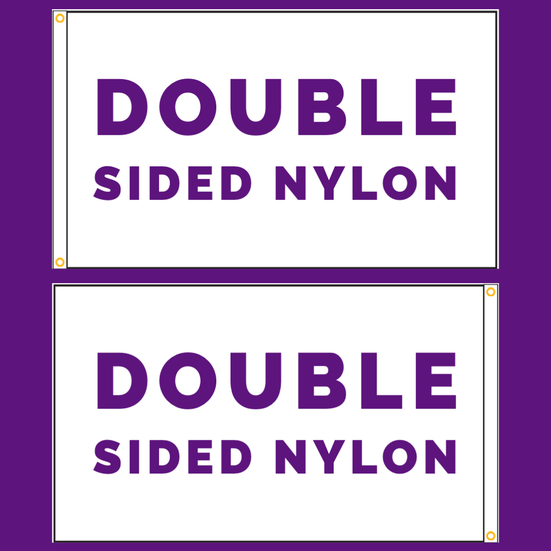 Double Sided Nylon Custom Flag