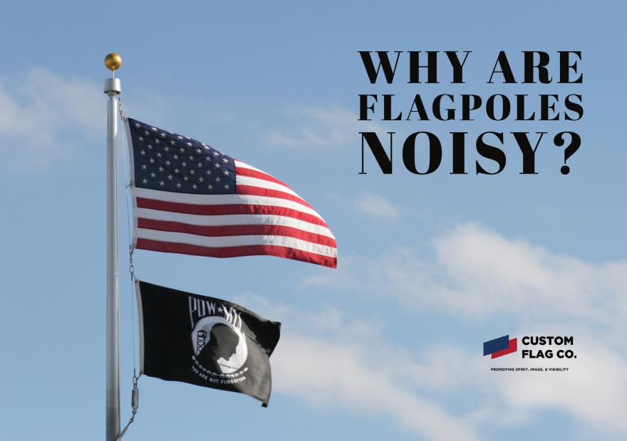 Why are flagpoles noisy?