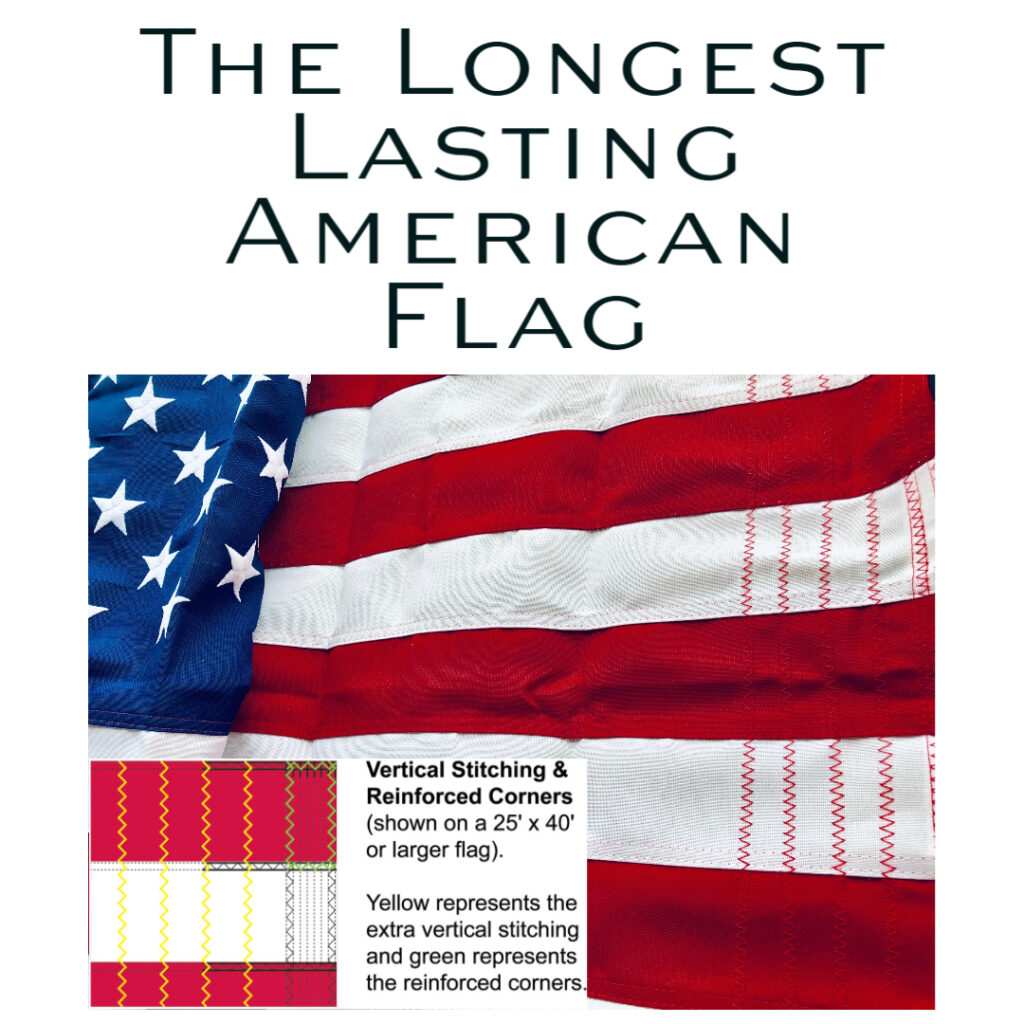Longest lasting American flag