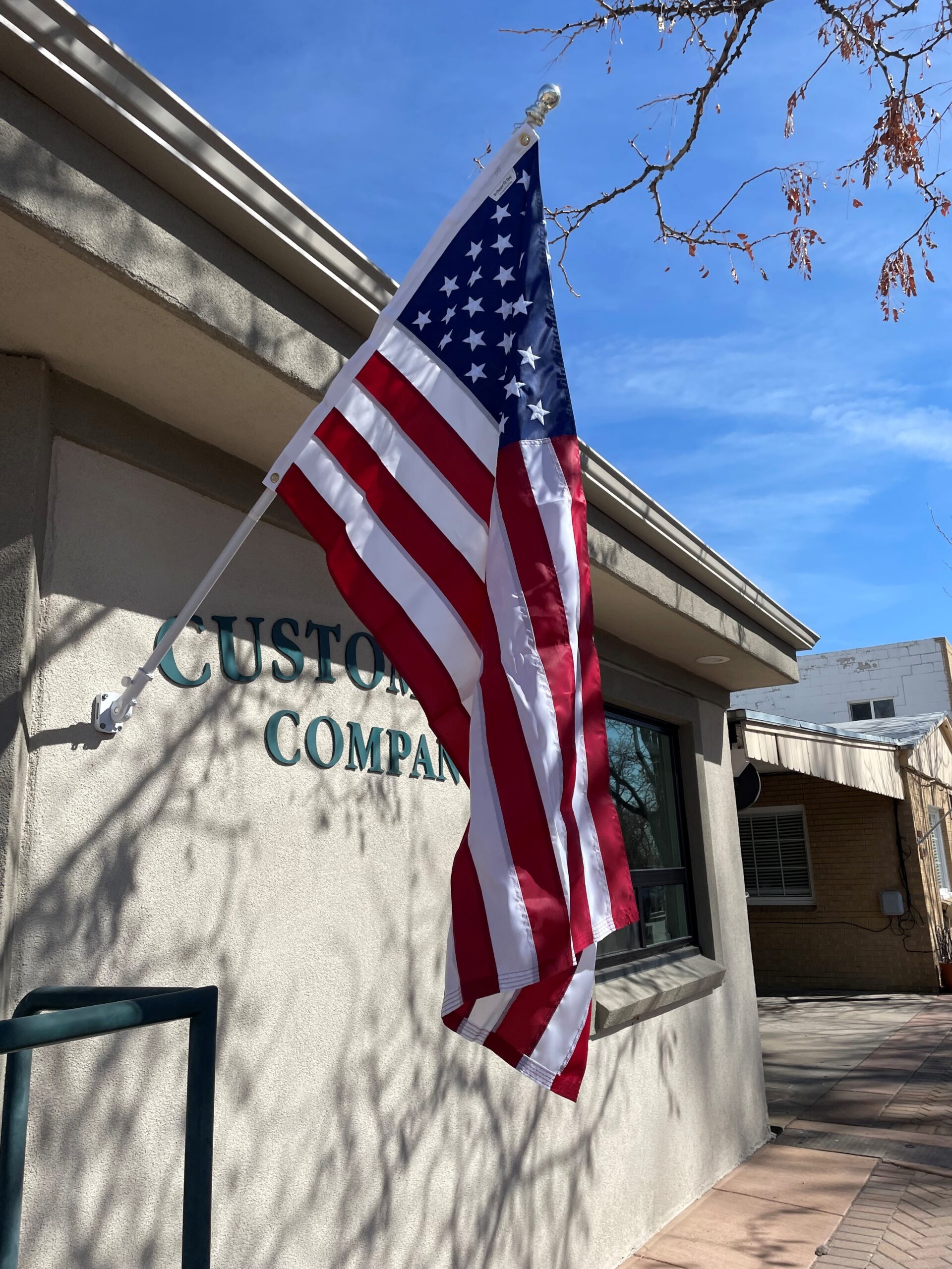 Recycled American Flag