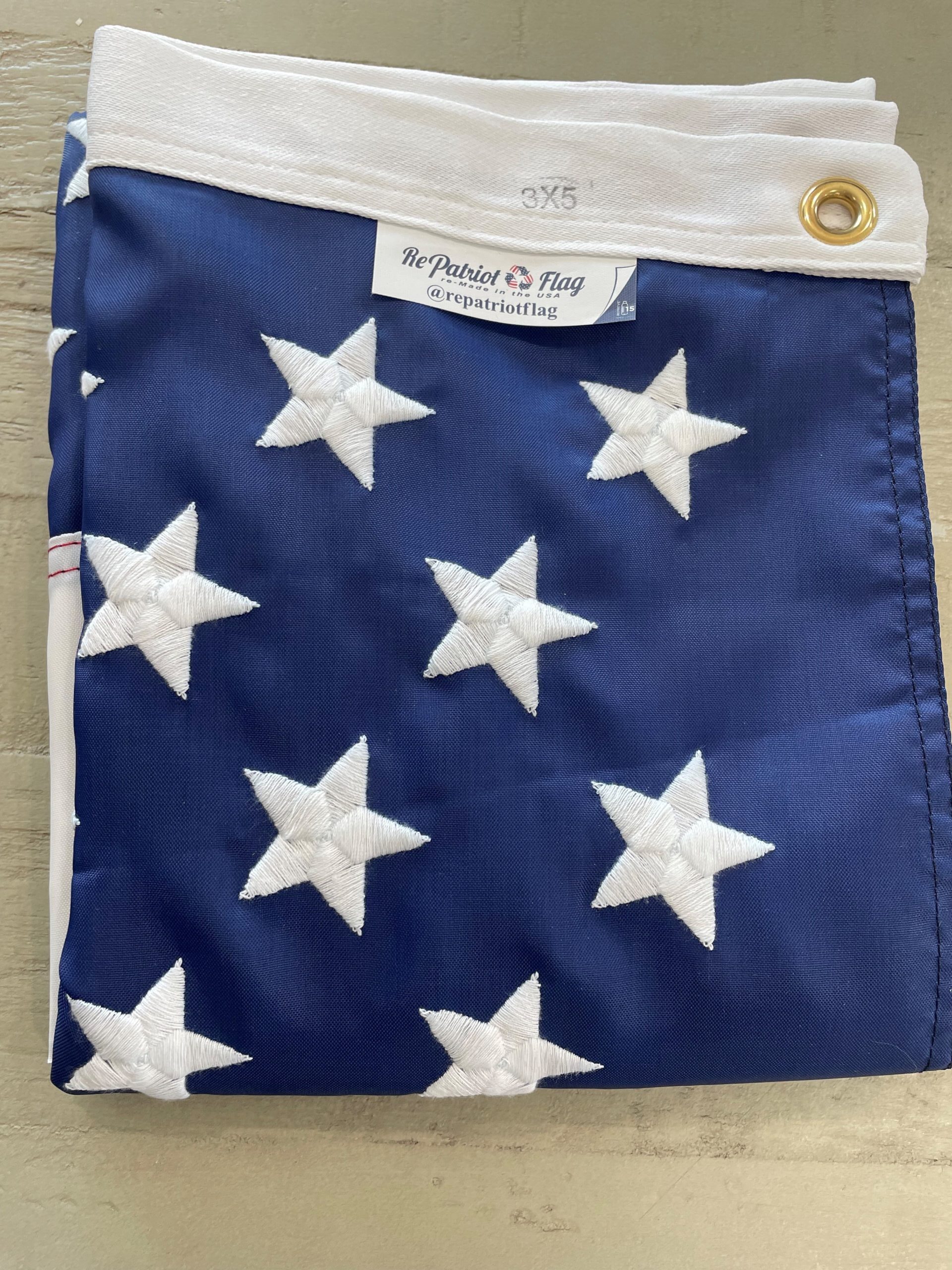 Recycled American Flag