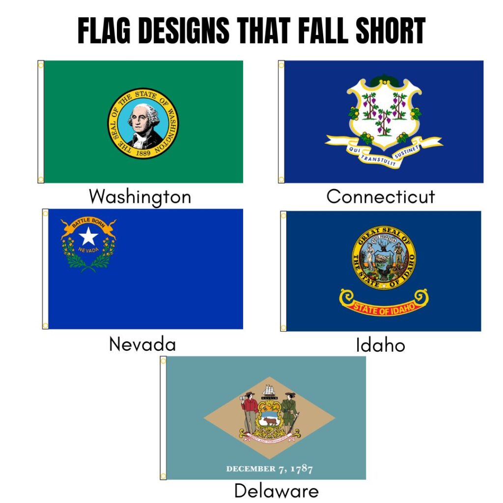 State Flag Designs that Fall Short
