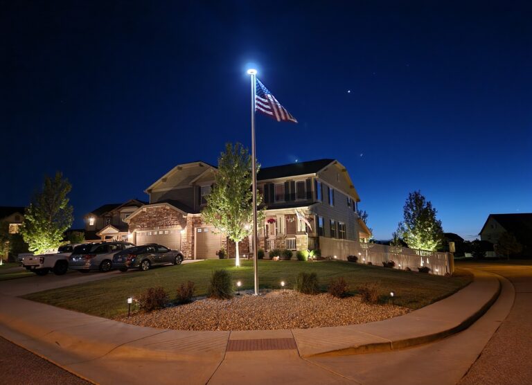 How Do I Light My Flag? 