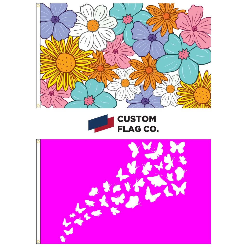Spring Custom Flag Inspiration