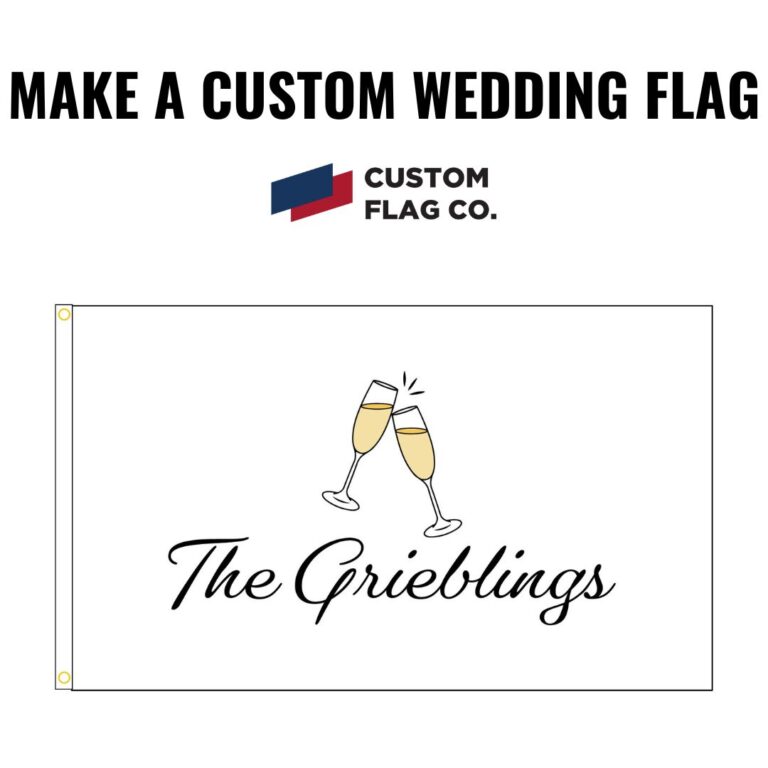 How Can I Make a Custom Wedding Flag? 