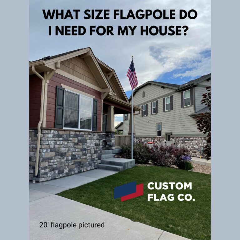 What Height Flagpole Do I Need for my House?