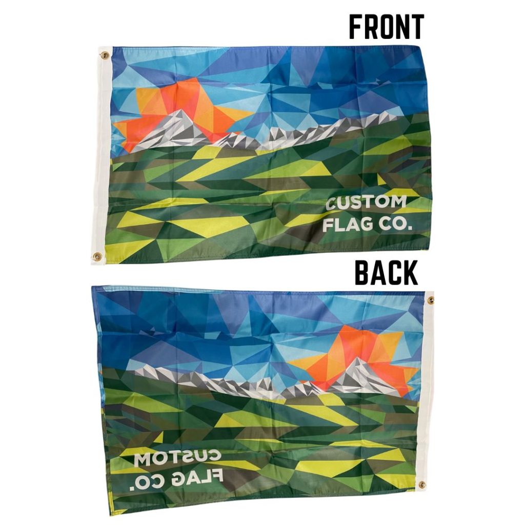 Single Side Reverse Flags are Better Than Double-Sided Flags