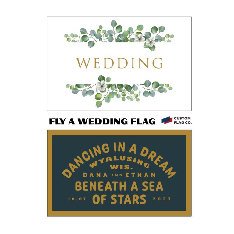 Why You Should Fly a Wedding Flag