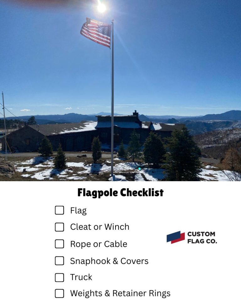 Inspecting Your Flagpole After a Windy Winter